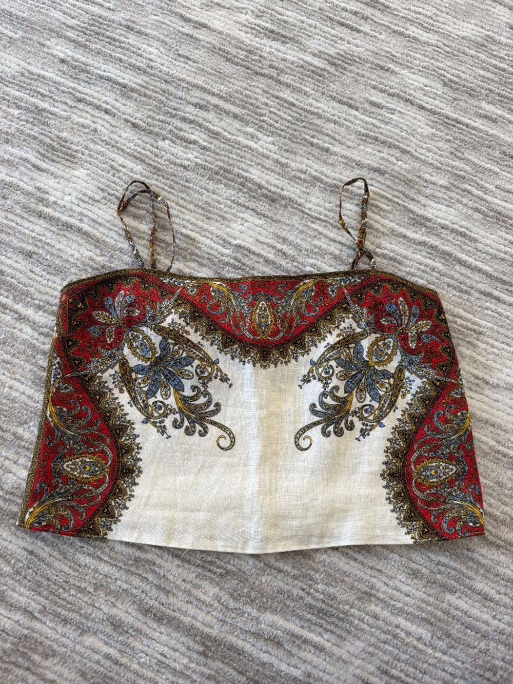 Veronica Beard paisley tank size S